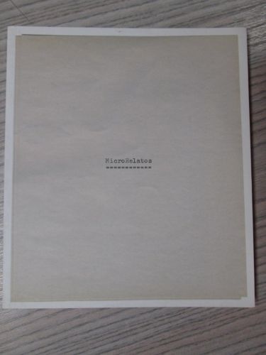 Portada del libro de MICRORELATOS