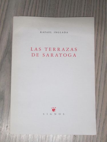 Portada del libro de LAS TERRAZAS DE SARATOGA