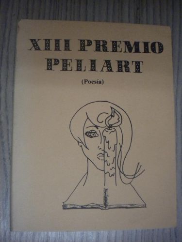Portada del libro de XIV PREMIO PELIART