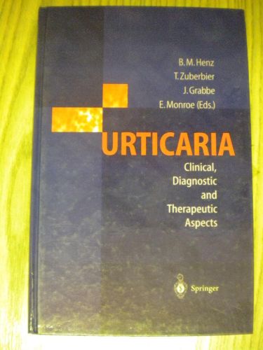 Portada del libro de URTICARIA. Clinical, diagnostic and therapeutic aspects.
