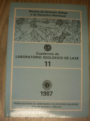 Portada del libro de CUADEROS DO LABORATORIO XEOLOXICO DE LAXE 11. 1987