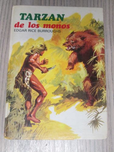 Portada del libro de TARZAN DE LOS MONOS