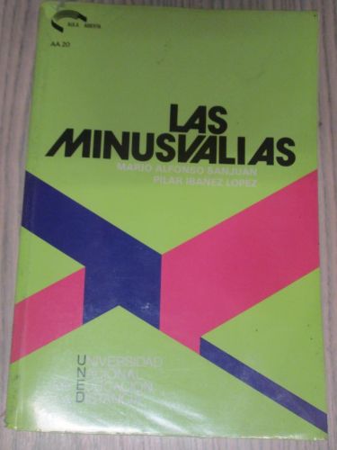 Portada del libro de LAS MINUSVALIAS