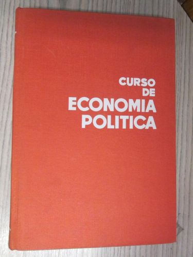 Portada del libro de CURSO DE ECONOMIA POLÍTICA