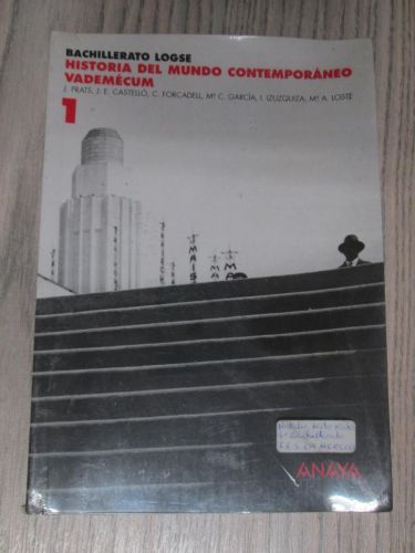 Portada del libro de HISTORIA DEL MUNDO CONTEMPORÁNEO: VADEMÉCUM