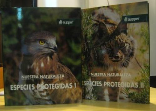 Portada del libro de NUESTRA NATURALEZA- ESPECIES PROTEGIDAS I & II