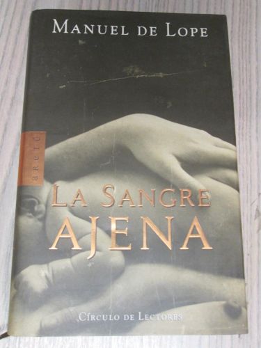 Portada del libro de LA SANGRE AJENA