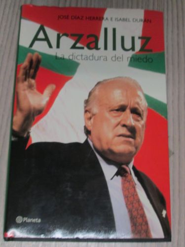 Portada del libro de ARZALLUZ. La dictadura del miedo