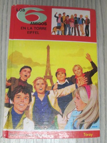 Portada del libro de LOS 6 AMIGOS EN LA TORRE EIFFEL
