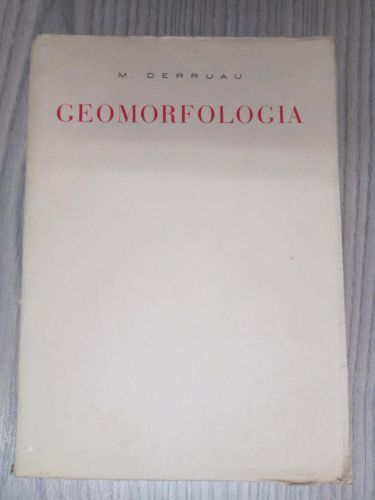 Portada del libro de GEOMORFOLOGÍA