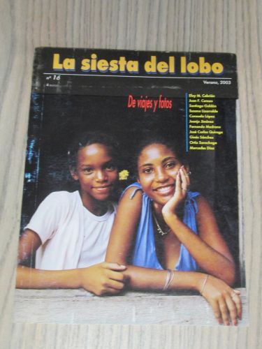 Portada del libro de LA SIESTA DEL LOBO. Nº 16
