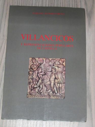 Portada del libro de VILLANCICOS Y REPRESENTACIONES POPULARES DE CASTILLA.