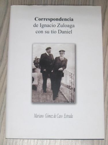 Portada del libro de CORRESPONDENCIA DE IGNACIO ZULOAGA CON SU TIO DANIEL