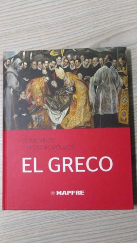 Portada del libro de EL GRECO. Domenikos Theotokopoulos