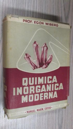 Portada del libro de QUIMICA INORGÁNICA MODERNA