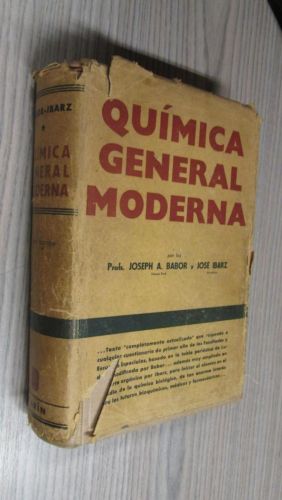 Portada del libro de QUIMICA GENERAL MODERNA