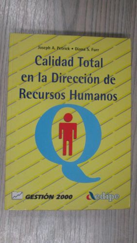 Portada del libro de CALIDAD TOTAL EN LA DIRECCIÓN DE RECURSOS HUMANOS