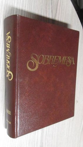 Portada del libro de SOBREMESA. Tomo 1988. Números 44 a 54