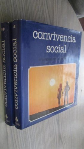 Portada del libro de CONVIVENCIA SOCIAL. El progreso personal y familiar. Gran enciclopedia femenina(2 Volúmenes)