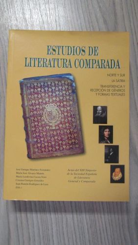 Portada del libro de ESTUDIOS DE LITERATURA COMPARADA