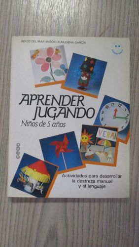 Portada del libro de APRENDER JUGANDO. Niiños de 5 años