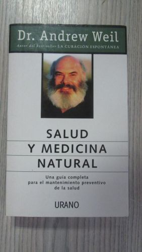 Portada del libro de SALUD Y MEDICINA NATURAL. Manual para el bienestar y el cuidado de uno mismo