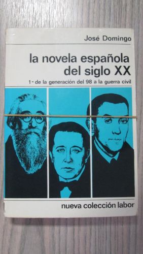 Portada del libro de LA NARRATIVA ESPAÑOLA DEL SIGLO XX. - Dos tomos