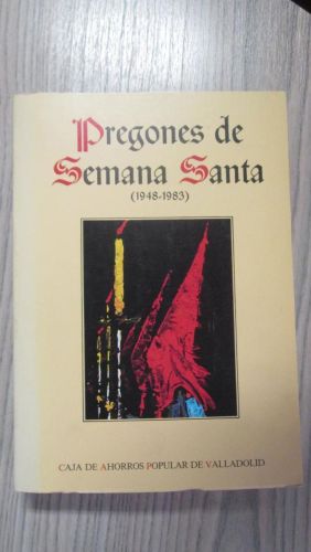 Portada del libro de PREGONES DE SEMANA SANTA (1948-1983)