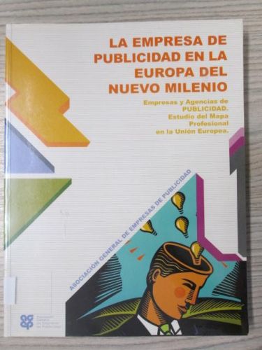 Portada del libro de LA EMPRESA DE PUBLICIDAD EN LA EUROPA DEL NUEVO MILENIO