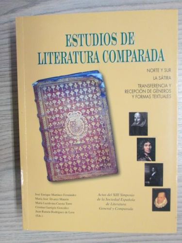 Portada del libro de ESTUDIOS DE LITERATURA COMPARADA