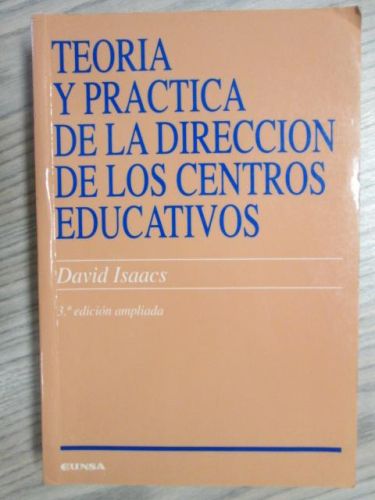 Portada del libro de TEORÍA Y PRÁCTICA DE LA DIRECCIÓN DE LOS CENTROS EDUCATIVOS