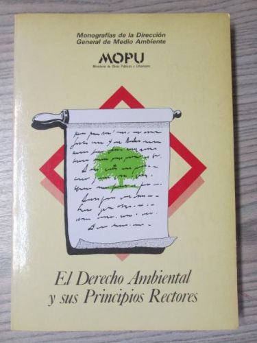 Portada del libro de EL DERECHO AMBIENTAL Y SUS PRINCIPIOS RECTORES