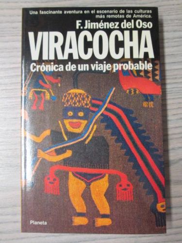 Portada del libro de VIRACOCHA. Crónica de un viaje probable.