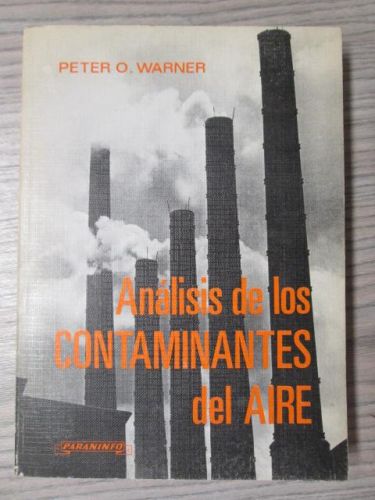 Portada del libro de ANÁLISIS DE LOS CONTAMINANTES DEL AIRE