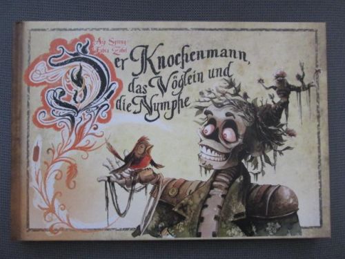 Portada del libro de DER KNOCHENMANN, DAS VÖGLEIN UND DIE NYMPHE