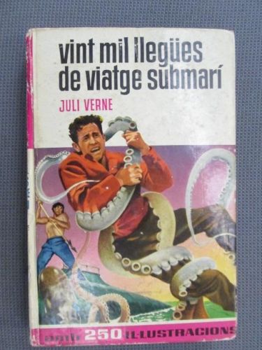 Portada del libro de VINT MIL LLEGÜES DE VIATGE SUBMARÍ