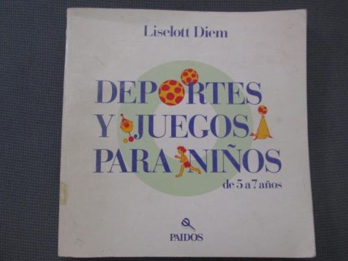 Portada del libro de DEPORTES Y JUEGOS PARA NIÑOS DE 5 A 7 AÑOS