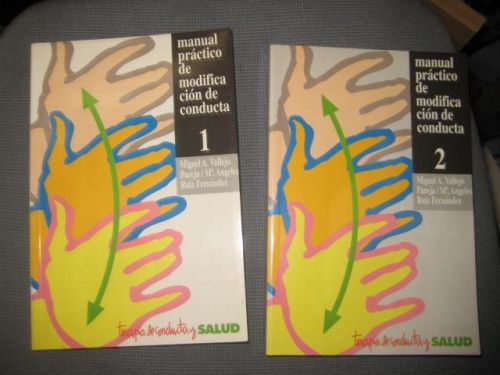 Portada del libro de MANUAL PRÁCTICO DE MODIFICACIÓN DE CONDUCTA. TOMOS 1 Y 2.