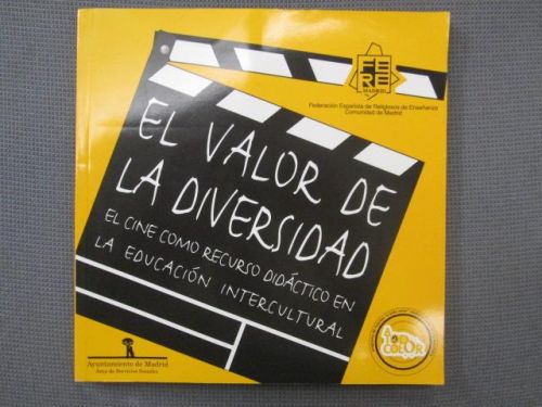 Portada del libro de EL VALOR DE LA DIVERSIDAD. El cine como recurso didáctico en la educación intercultural.