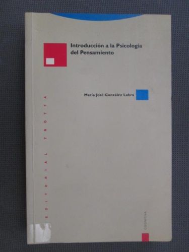 Portada del libro de INTRODUCCIÓN A LA PSICOLOGÍA DEL PENSAMIENTO