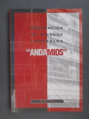 Portada del libro de PREVENCIÓN DE RIESGOS LABORALES “ANDAMIOS”