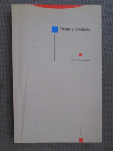 Portada del libro de MENTE Y CONDUCTA