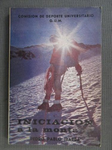 Portada del libro de INICIACIÓN A LA MONTAÑA