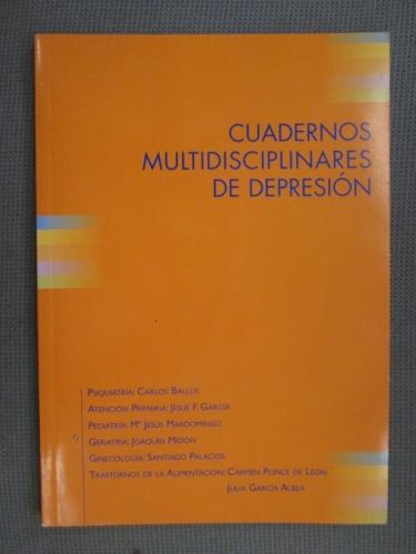 Portada del libro de CUADERNOS MULTIDISCIPLINARES DE DEPRESIÓN