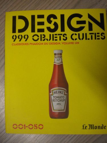 Portada del libro de DESIGN 999 OBJETS CULTES (001 – 050)