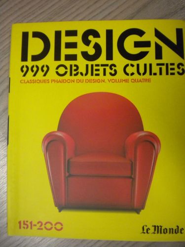 Portada del libro de DESIGN 999 OBJETS CULTES (151 – 200)