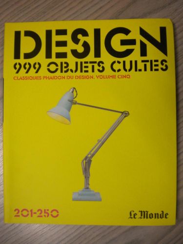 Portada del libro de DESIGN 999 OBJETS CULTES (201 – 250)