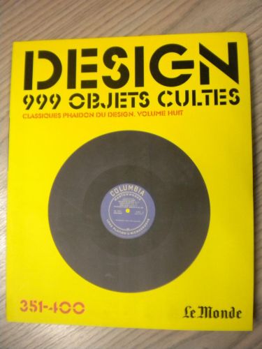 Portada del libro de DESIGN 999 OBJETS CULTES (351 – 400)