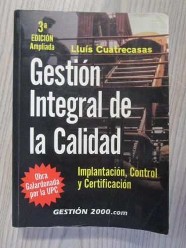 Portada del libro de GESTIÓN INTEGRAL DE LA CALIDAD