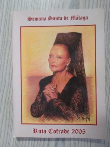 Portada del libro de SEMANA SANTA DE MÁLAGA. RUTGA COFRADE.